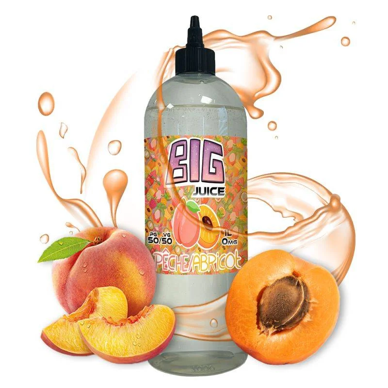 e-liquide pêche abricot 50/50 E-liquide Pêche Abricot 50 ml Fruity Fresh pas cher main image 0