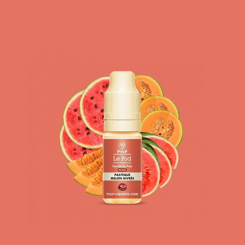 e liquide aromes & liquides E-liquide Pastèque Melon Givrés - Le Pod Liquide