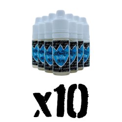 BOOSTER : 50% PROPYLÈNE GLYCOL / 50% GLYCÉRINE VÉGÉTALE LIQUIDEO X10