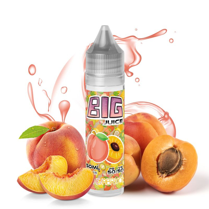 e-liquide granita 50 ml pêche abricot alfaliquid E liquide Alfaliquid Pêche Abricot Soft Granita 50ml