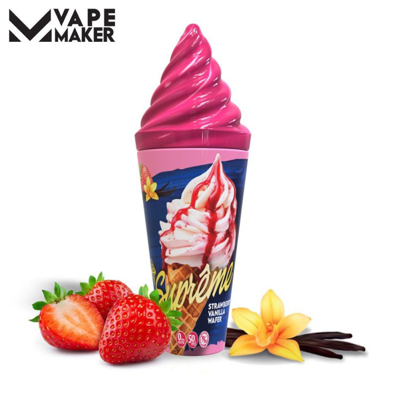 Strawberry Vanilla 50ml - E-liquide Gourmand par Vape Maker