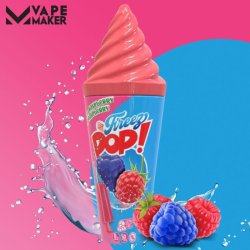 Pop Raspberry Blue Raspberry 50ml - Freez Pop by Vape Maker