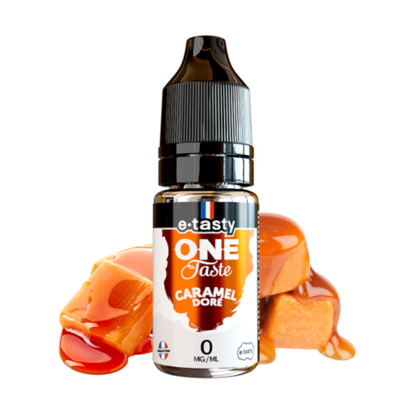 ONE Taste Caramel Dor 10ml - E-TASTY | Tendance and Smoke