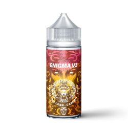The MDS Juice ENIGMA Vanille Pop Corn Creme Brûlée 120M