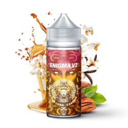 The MDS Juice ENIGMA Vanille Pop Corn Creme Brûlée 120M