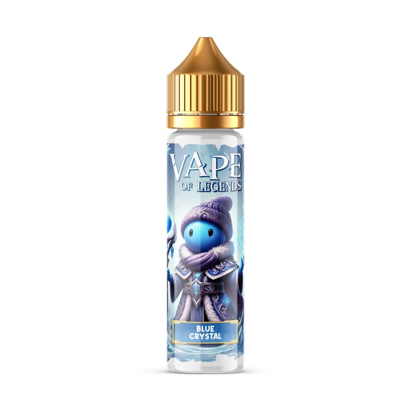 Blue Crystal Vape Of Legends Myrtille Framboise 50ml Blue Crystal Vape Of Legends Myrtille Framboise 50ml