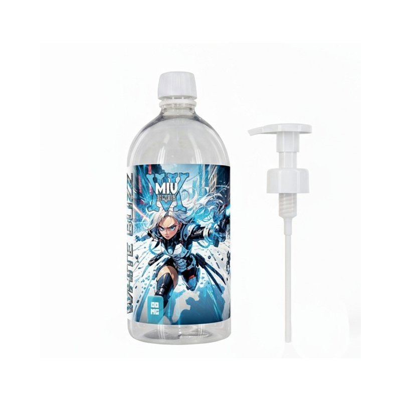 Miv Distrib White Blizz menthe glaciale,polaire et chlorophylle 1L