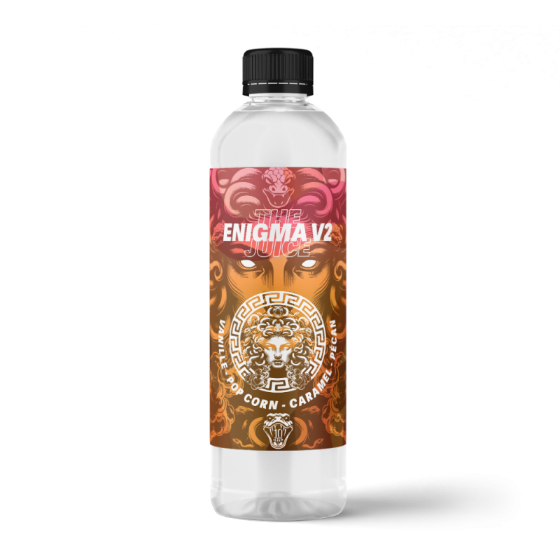 The MDS Juice Enigma V2 vanille, caramel, pop-corn et noix de pécan 500 ml The MDS Juice Enigma V2 vanille, caramel, pop-corn et noix de pécan 500 ml