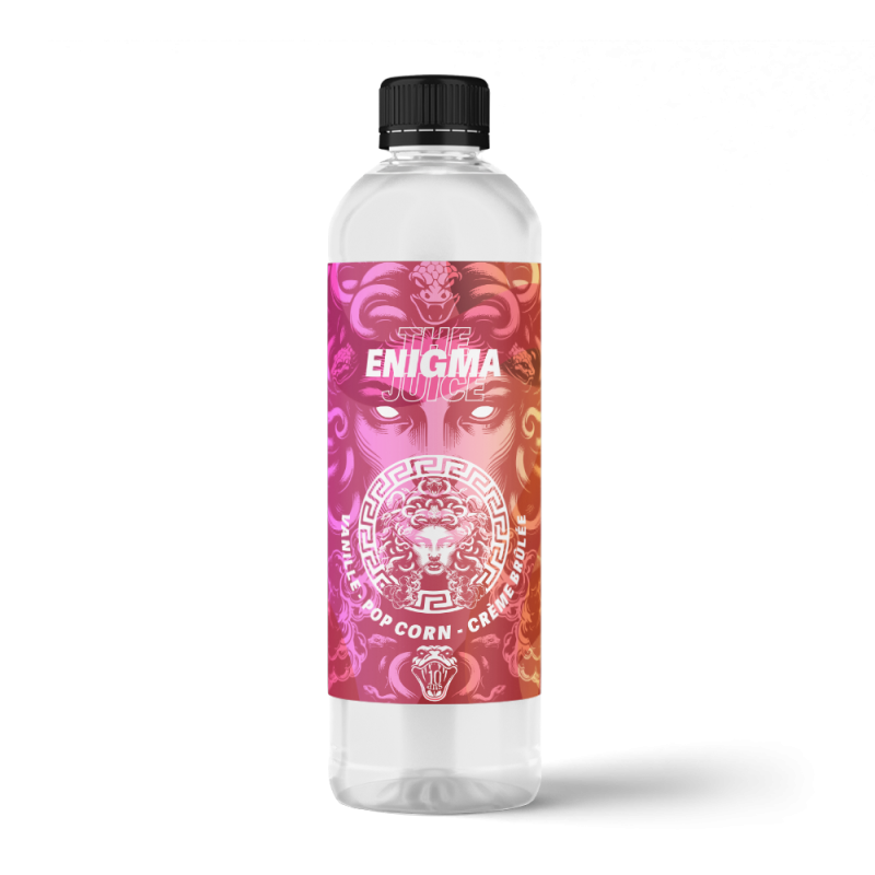 HE MDS JUICE ENIGMA vanille pop corn et crème brûlée 500ML HE MDS JUICE ENIGMA vanille pop corn et crème brûlée 500ML