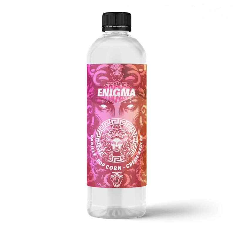 The Mds Juice Enigma vanille pop-corn crème brûlée 1L The Mds Juice Enigma vanille pop-corn crème brûlée 1L
