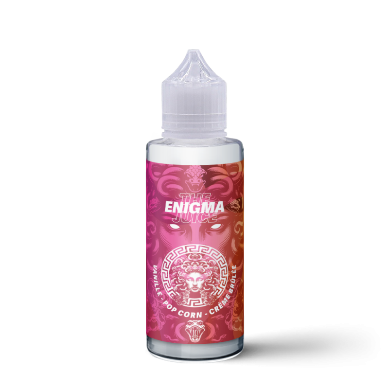 The MDS Juice ENIGMA Vanille Pop Corn Creme Brûlée 120ML