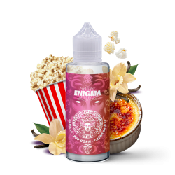 The MDS Juice ENIGMA Vanille Pop Corn Creme Brûlée 120ML