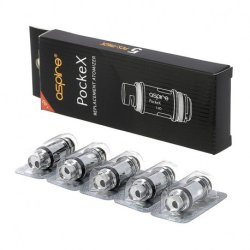 Résistances (x5) PockeX Aspire
