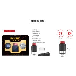 PYRO V3 RDTA 24MM- VANDY VAPE