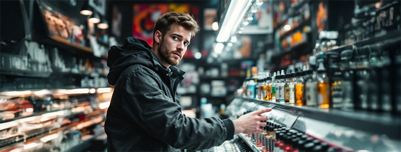 Un vapoteur débutant choisissant son premier e-liquide